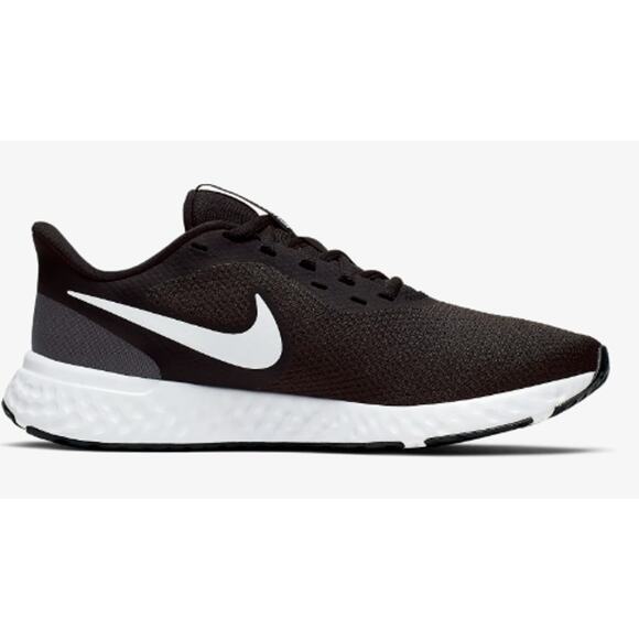 Nike Revolution 5 Women’s Running Shoes Size 7 Black White BQ3207-002 - Picture 1 of 15